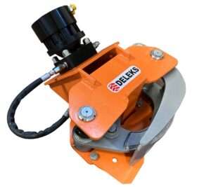 Miniekskavaatori giljotiin + pöördpea CF-10R