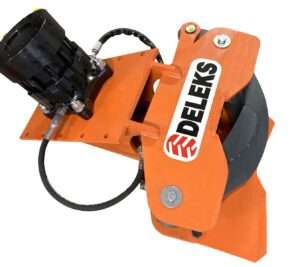 Miniekskavaatori giljotiin + pöördpea CF-11R